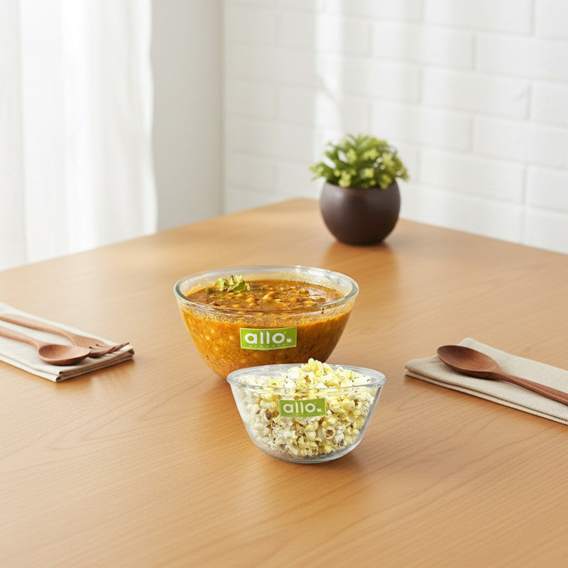 Stirra Glass Mixing Bowl (1000/1600 mL) - Set of Two