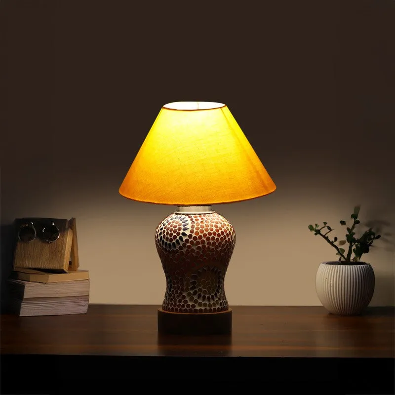 Orvella Wooden Table Lamp - Multicolor media 1