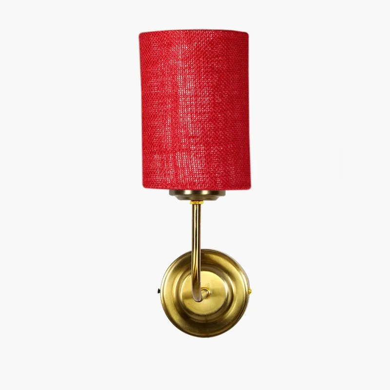 Lumoire Metal Wall Lamp - Maroon media 5