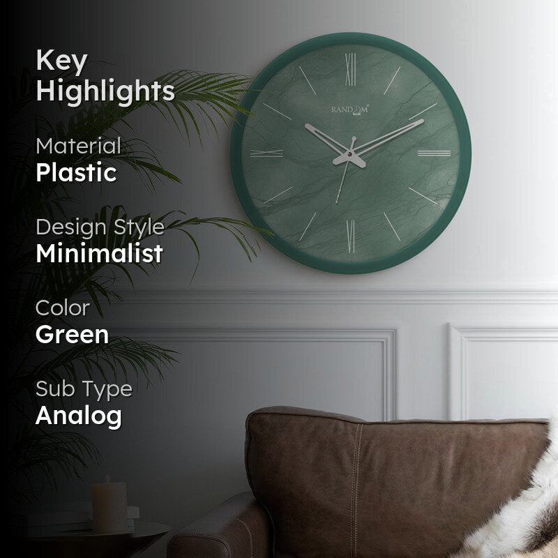 Epoch Luxe Analog Wall Clock media 2