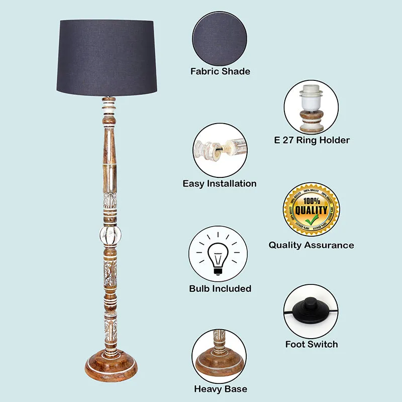 Elfin Luma Floor Lamp - Grey media 4