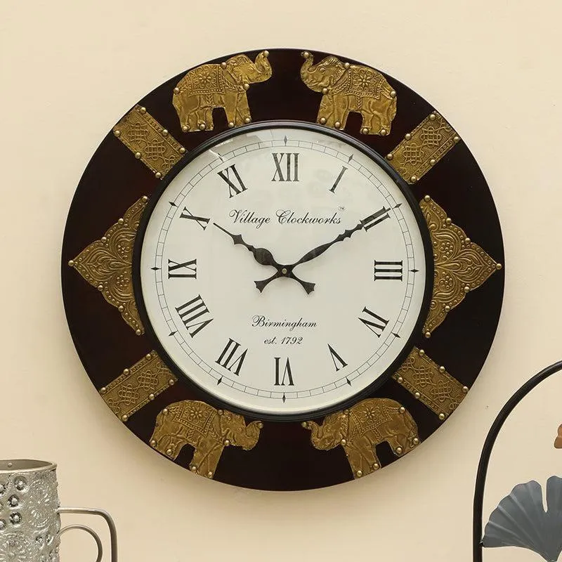 Imperial Dial Analog Wall Clock media 1
