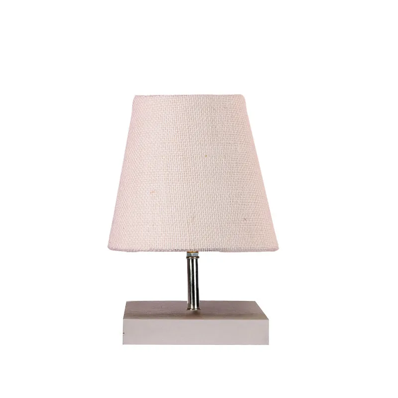 Alsa Jute Table Lamp - White media 4