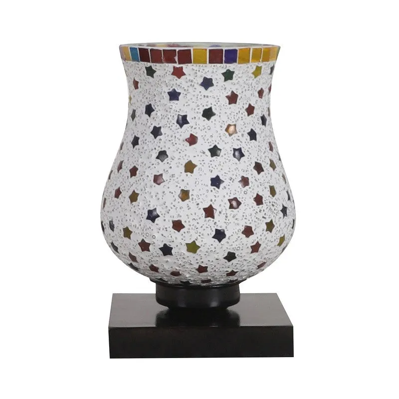Auralis Mosaic Glass Table Lamp - Multicolor media 4