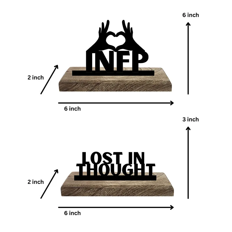 Thoughtful INFP Showpiece - Set Of Two media 5