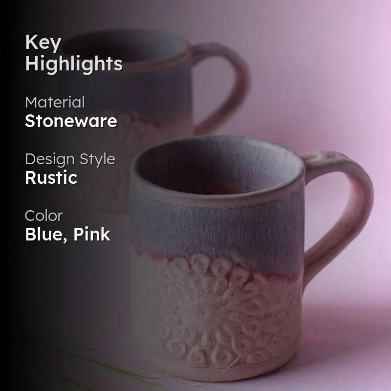Halfling Stoneware Coffee Mug (350 mL Each) - Set of Two media 2