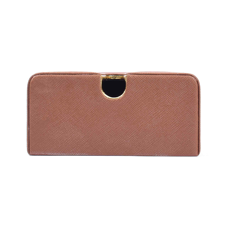 Ceastra Faux Leather Tissue Holder - Brown media 4