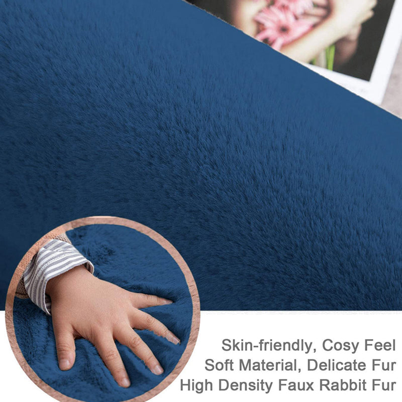 Ruffle Luxe Runner Rug - Teal media 5
