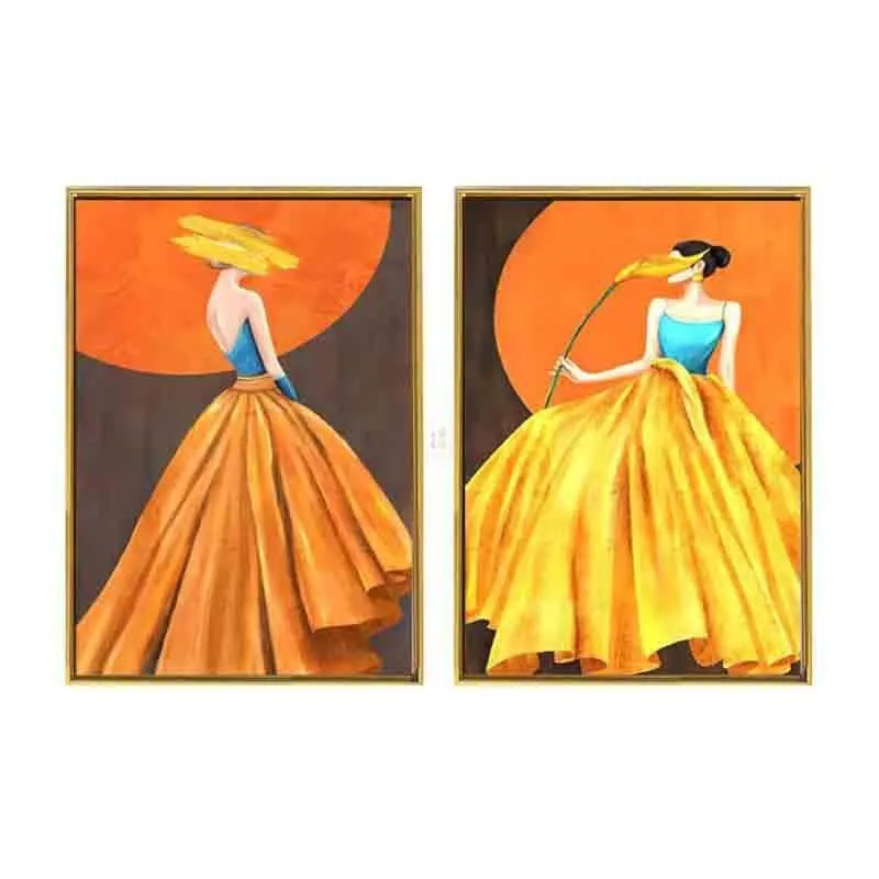 The Ladies Canvas Wall Art - Set Of Two media 4