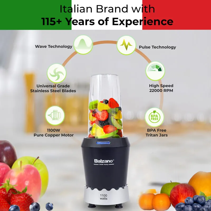 Balzano Ultra-Speed Bullet Grinder - 1100 W media 4