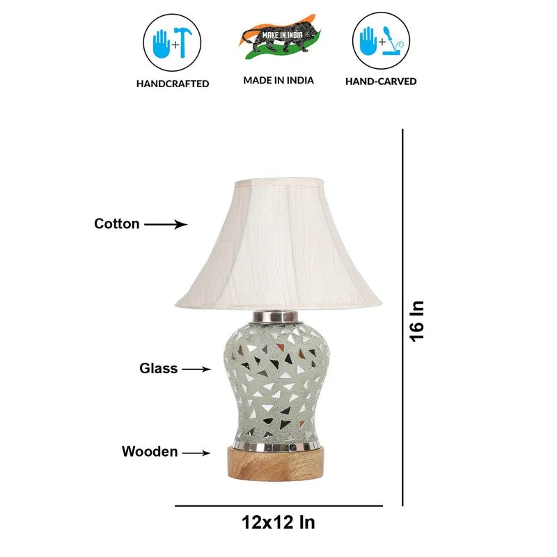Virexa Wooden Table Lamp - Multicolor media 8