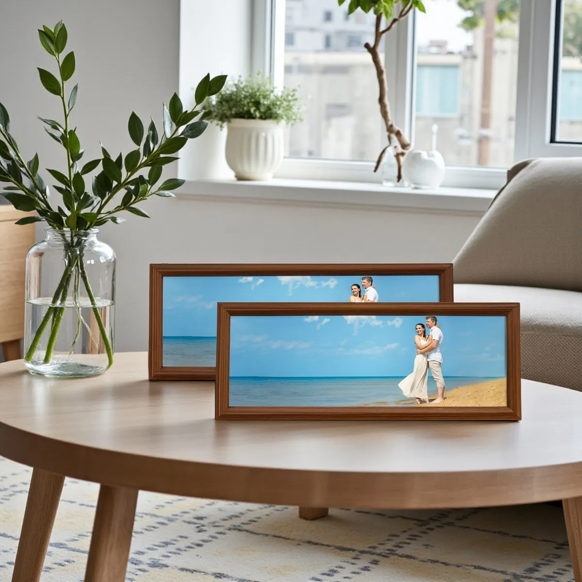 PanoCapture MDF PhotoFrame (Brown) - Set Of Two media 8