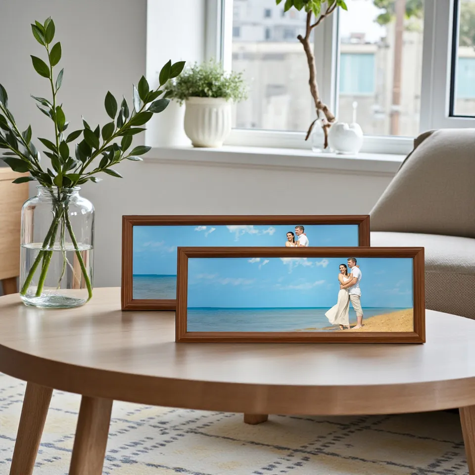 PanoCapture MDF PhotoFrame (Brown) - Set Of Two media 8