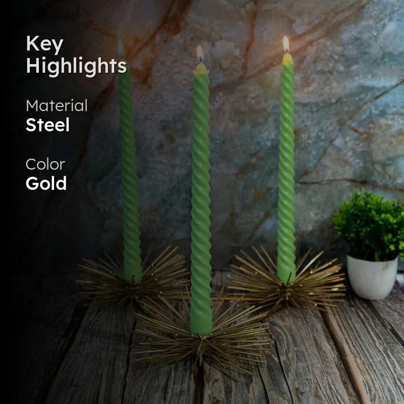 Flora Shine Candle Holder media 2
