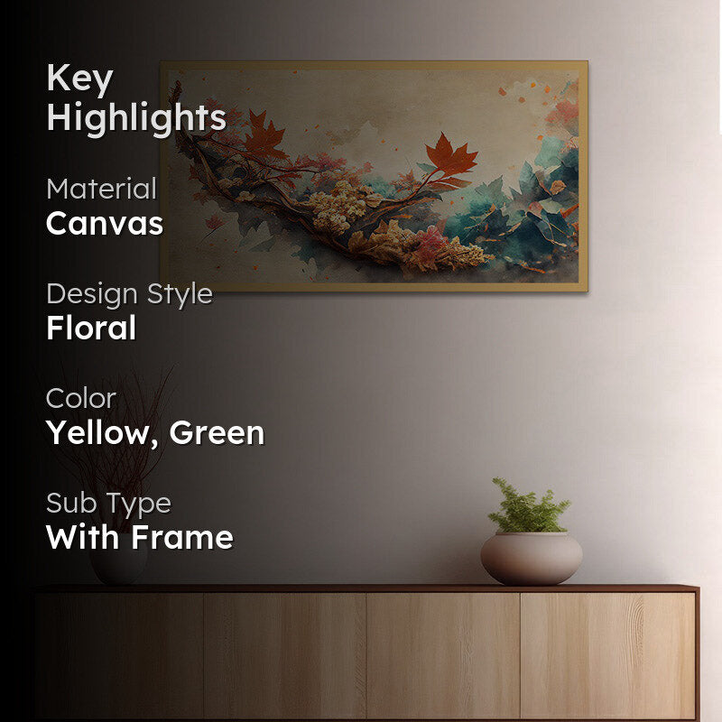 Calliop Abstract Wall Painting media 2