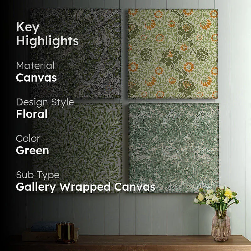 Pattern Patent Wall Art - Set Of Four media 2