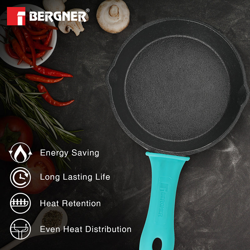 Bergner Arden Induction Safe Cast Iron Frying Pan - 15 cm media 4