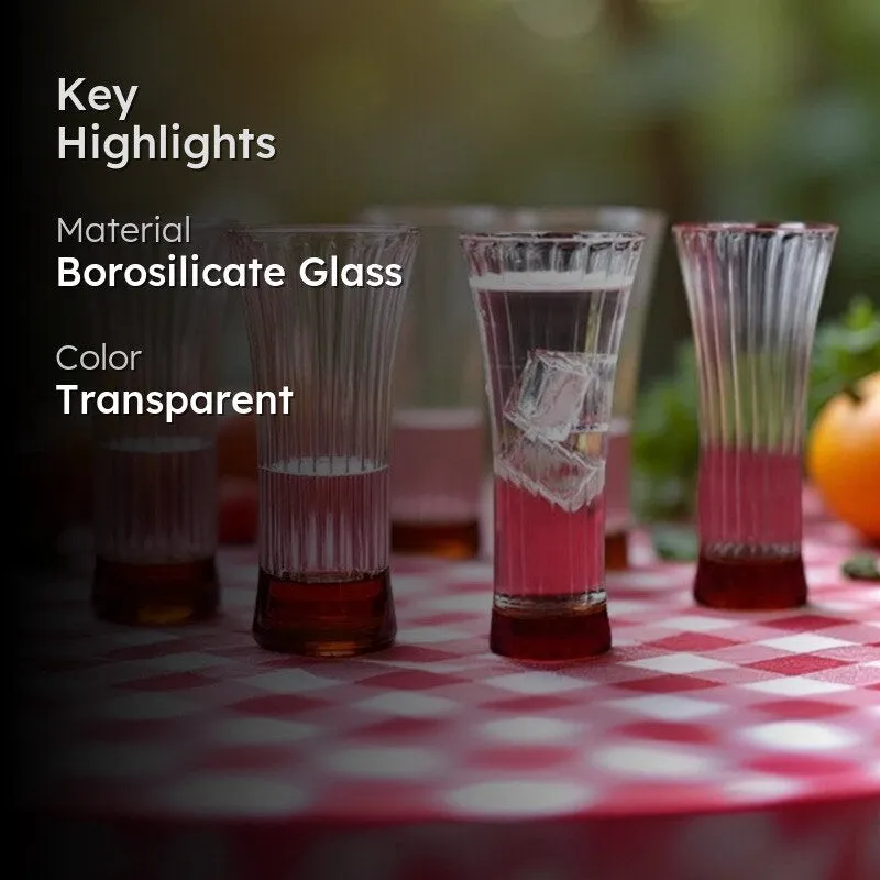 VitaPour Refresh Juice Glass (190 mL) - Set Of Six media 2