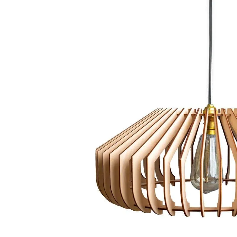 Minako Wooden Ceiling Lamp media 5