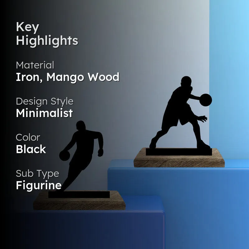 Basketball Craze III Showpiece - Set Of Two media 2