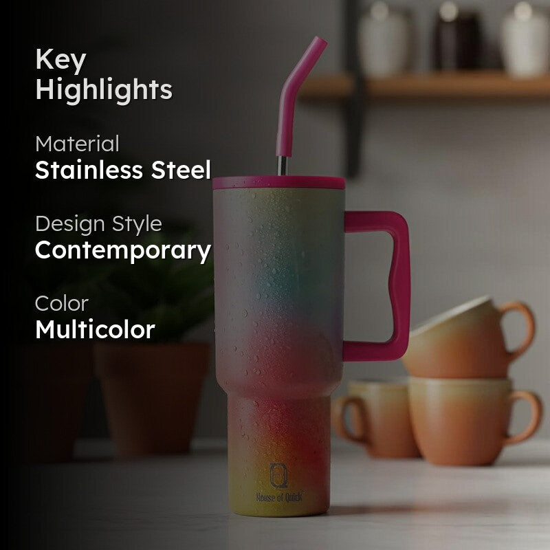 Gradient Stainless Steel Tumbler - 1200 ML media 2