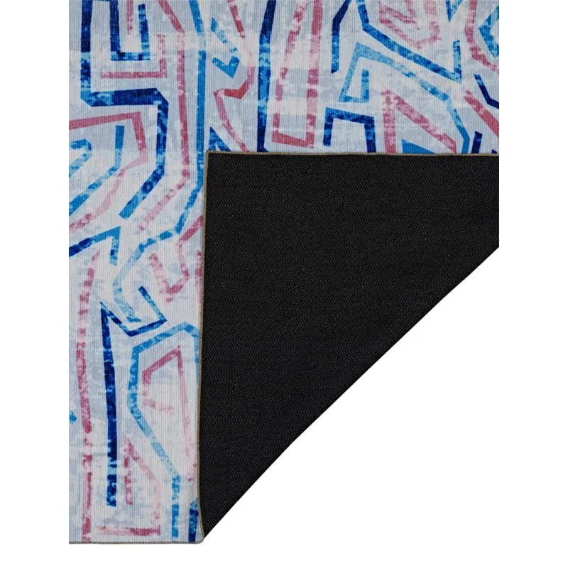 Zubid Abstract Carpet - Blue media 7