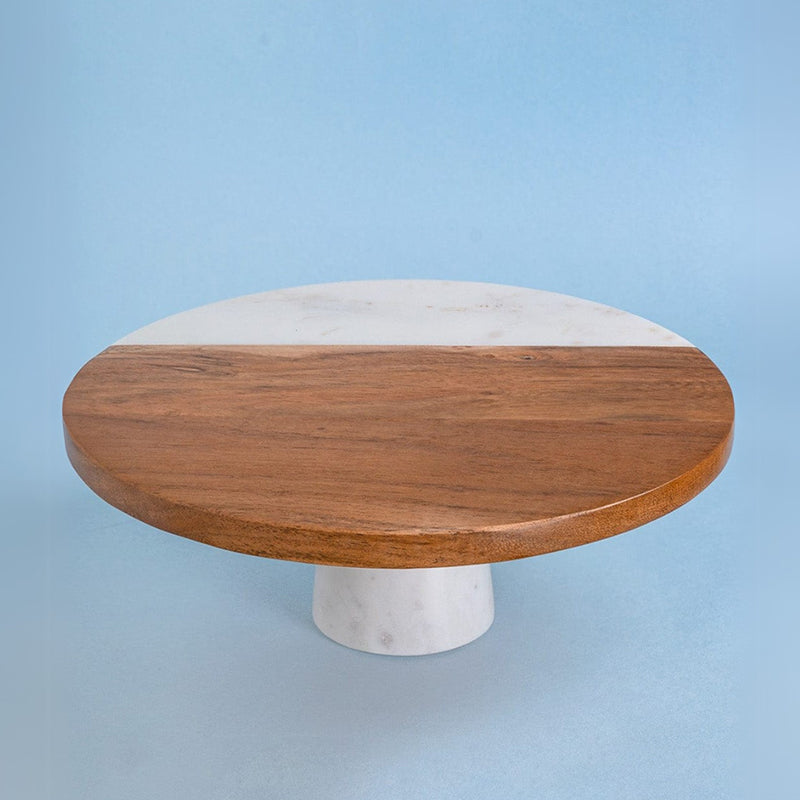 Frost & Timber Marble Cake Stand media 4