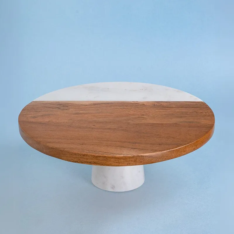 Frost & Timber Marble Cake Stand media 4