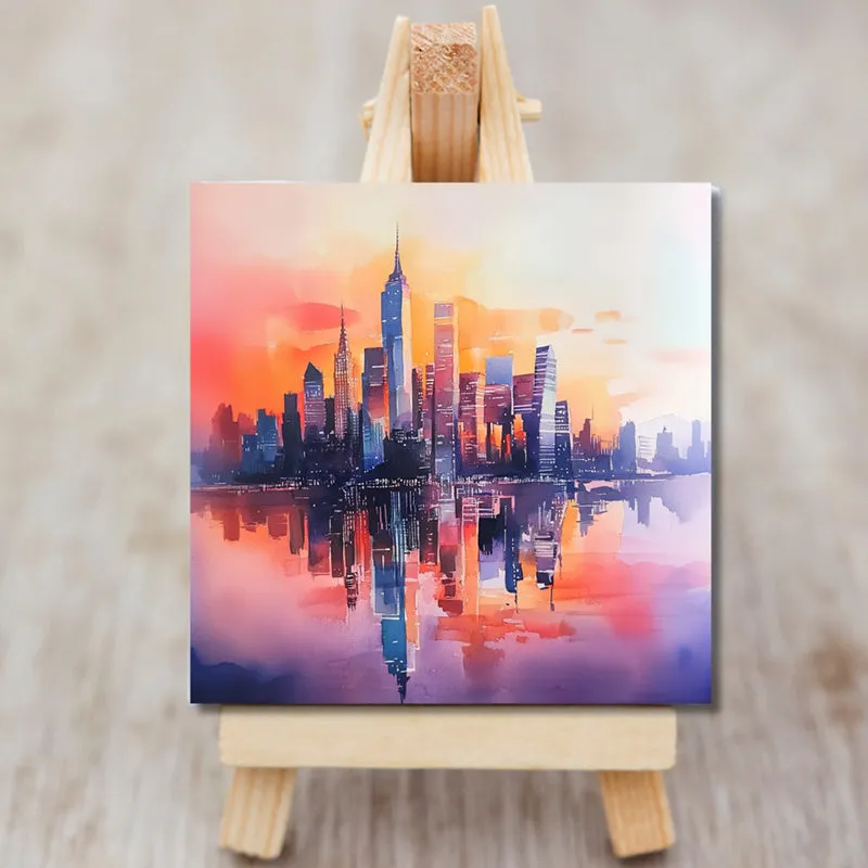 Vivid Citylines Canvas Showpiece media 3