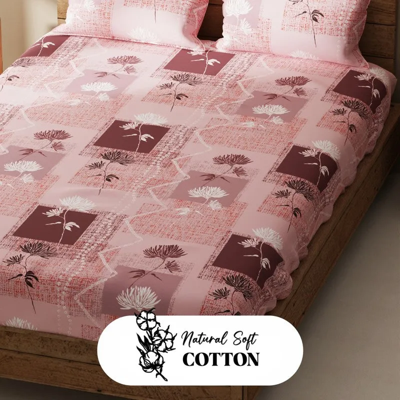 Geynar Bedsheet (Pink) - 115 GSM media 5