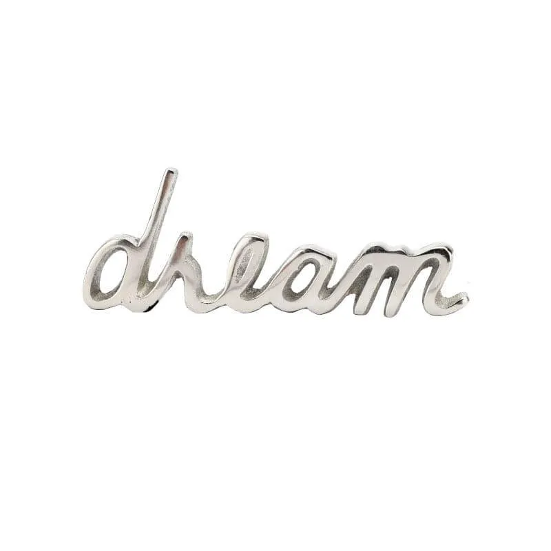 Dream Dose Typography Showpiece - Silver media 4
