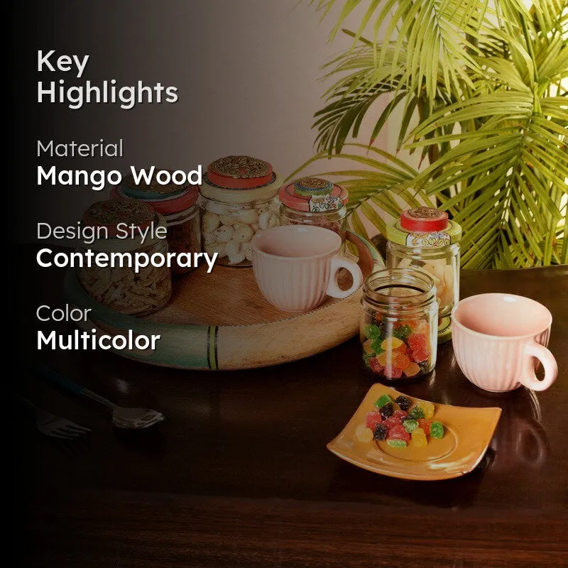 Folkza Decorative Jars & Cups with Tray media 2