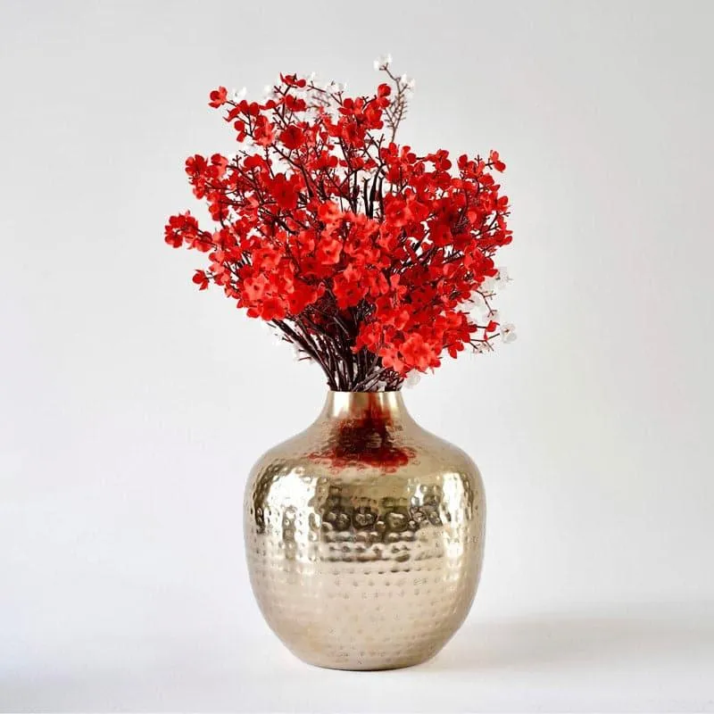 Francine Metal Vase - Gold media 3