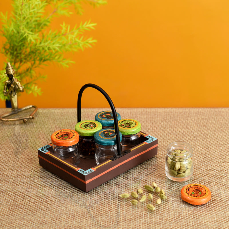 Manikya Condiment Set - Seven Piece Set