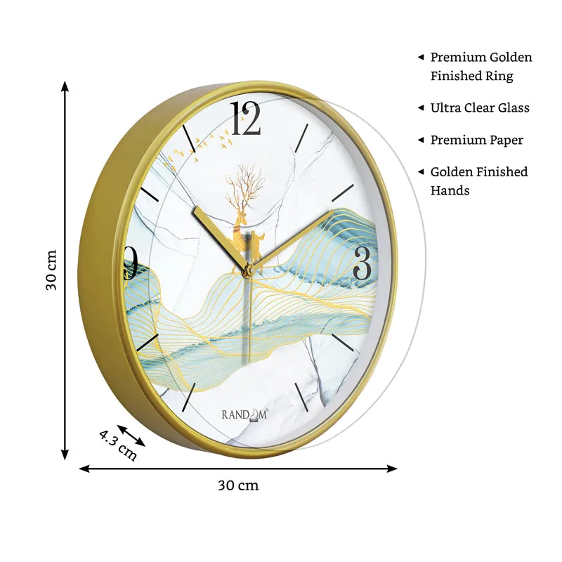 Faelan Sweep Silent Wall Clock media 4