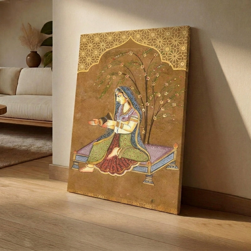 Heritage Lady Canvas Wall Art