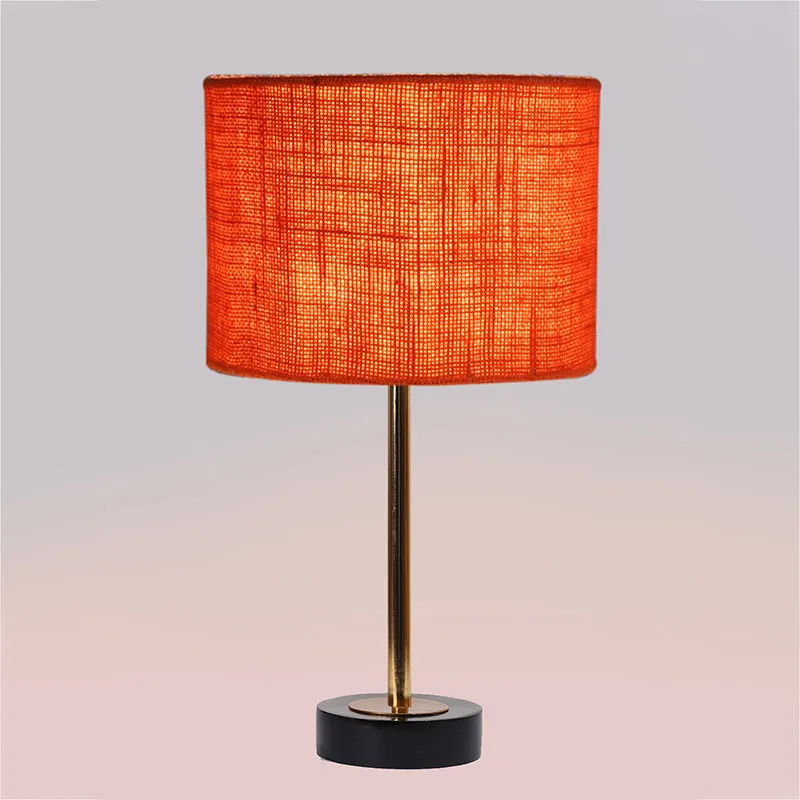 Sienna I Rodin Wooden Table Lamp - Orange,Gold,Black media 5