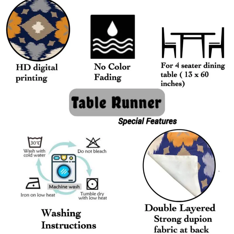 Emery Poly Canvas Table Runner media 7