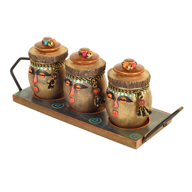 Bhiva Handcrafted Condiment Set - Four Piece Set media 4