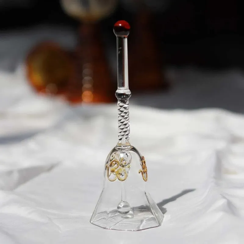 Spiritual Harmony Glass Pooja Bell media 8