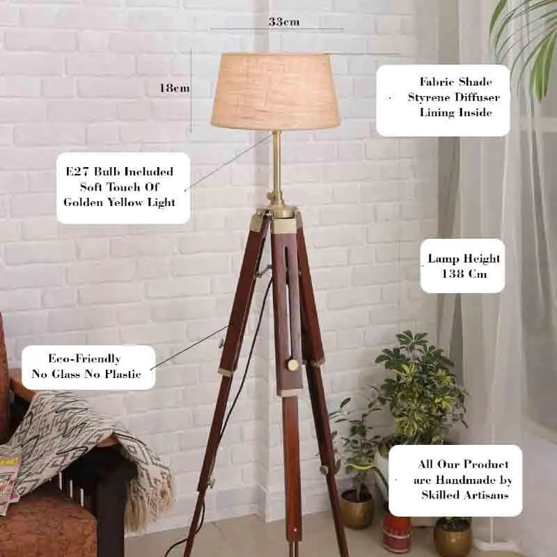 Soldier Tripod Floor Lamp media 7