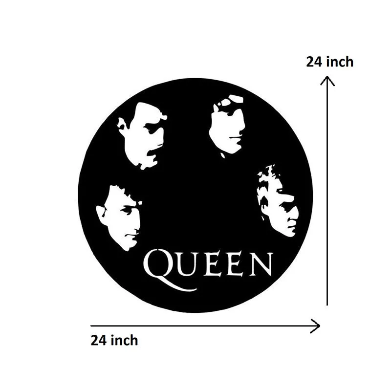 Queen Rock Black Iron Wall Accent media 5