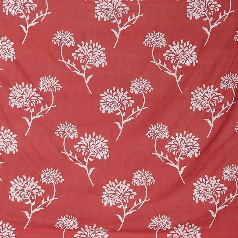 Sangria Floral Bedsheet - 150 GSM media 4