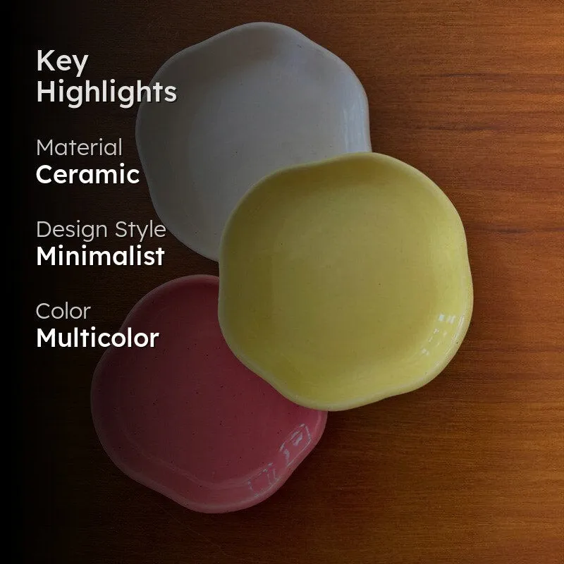 Elmswood Ceramic Platter - Set of Three media 2