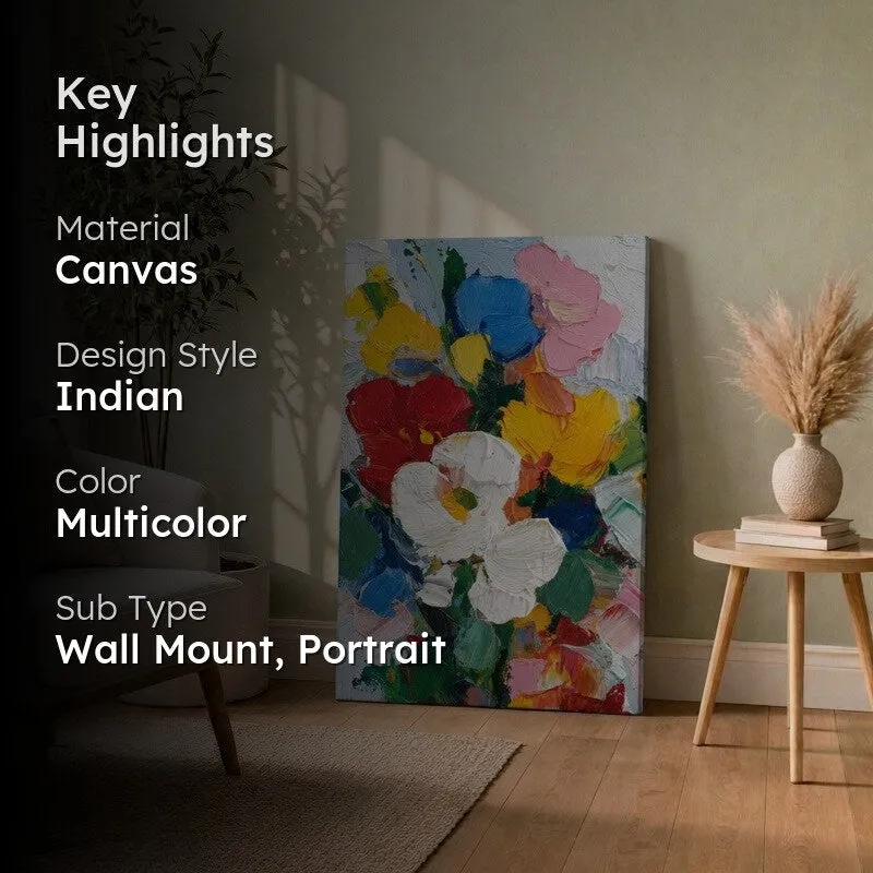 Floral Elegance Canvas Wall Art media 2