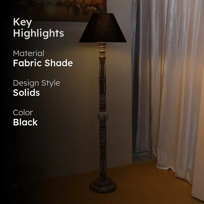 Colton Ezra Floor Lamp - Black media 2