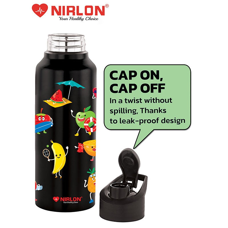 Fun Avocado Water Bottle - 750 mL media 5
