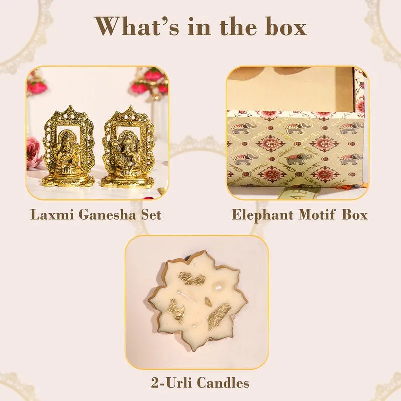 Festive Delight Diwali Hamper - Four Piece Set media 4
