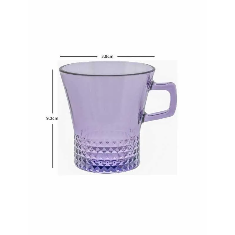Pasabahce Glass Tea Cup (250 mL Each) - Set of Six media 5