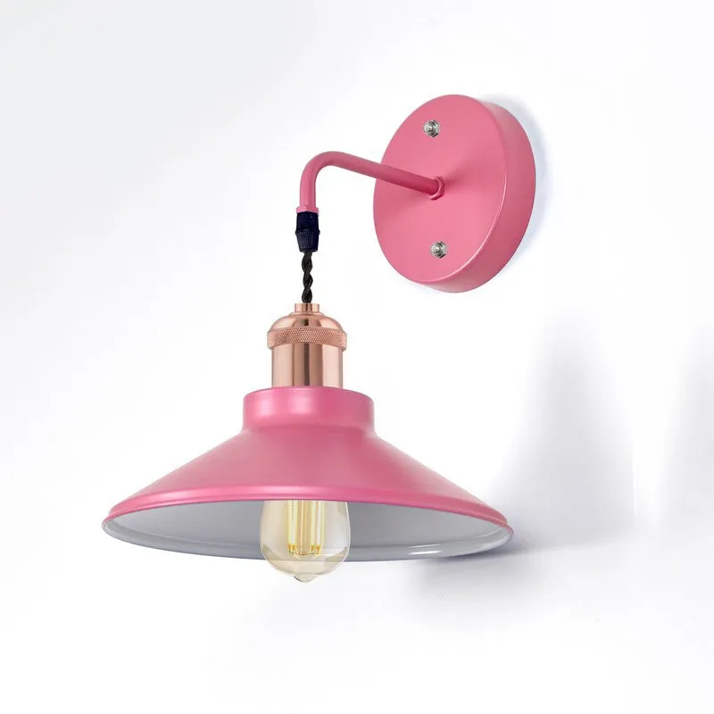 ZenithAura Multi-Choice Metal Wall Lamp - Pink media 5